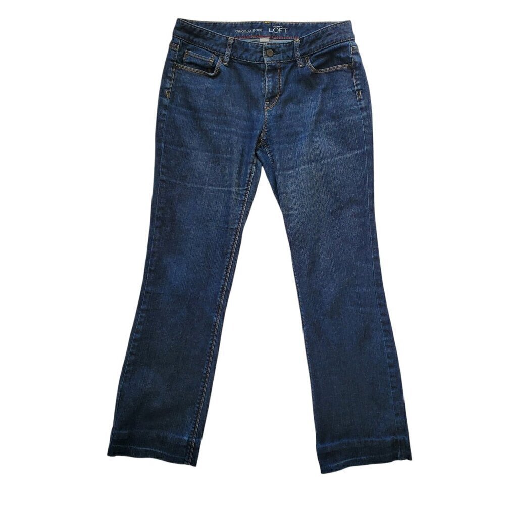 ANN TAYLOR LOFT BOOT CUT JEANS SZ 8